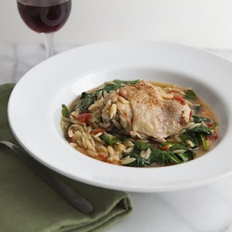 Chicken and Orzo