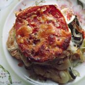 Bread and Vegetable “Lasagna”