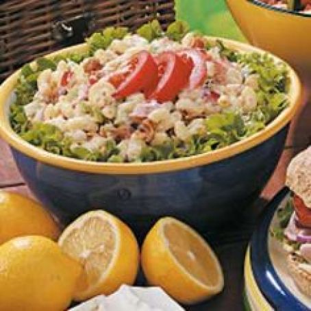 Bacon, Lettuce, Tomato Macaroni Salad Recipe