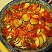 Tomato Zucchini Gratin