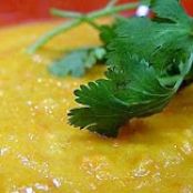 Carrot Ginger Vegetarian Protein Soup