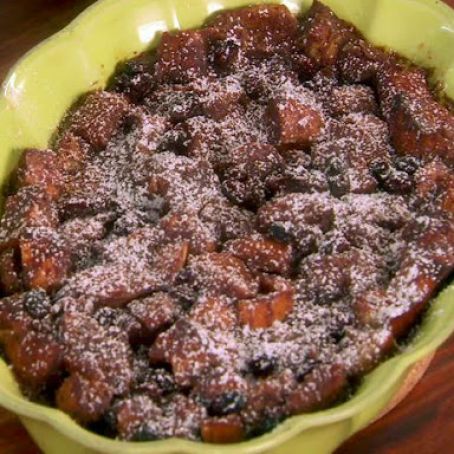 Mexican Chocolate Bread Pudding