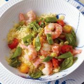 Lemony Shrimp Salad with Couscous