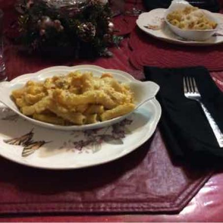 Butternut squash sausage sauce