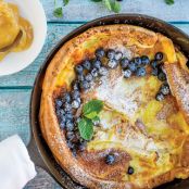 Lemon-Blueberry Dutch Baby