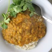Butternut Squash Lentil Curry