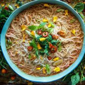 Spicy Thai Curry Noodle Soup