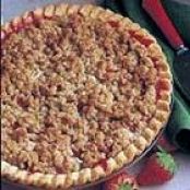 Strawberry/Rhubarb Crumb Pie