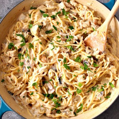 One Pot Turkey Tetrazzini Recipe