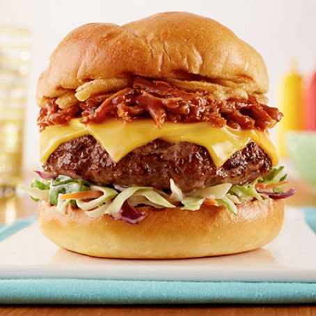 BBQ Pulled Pork Burger