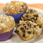 Golden Chocolate Chip Muffins