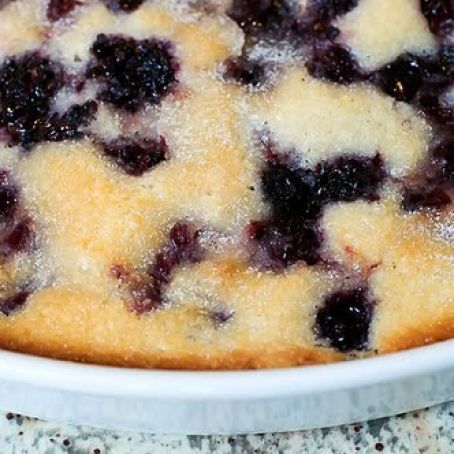 Blackberry Cobbler - Vegan