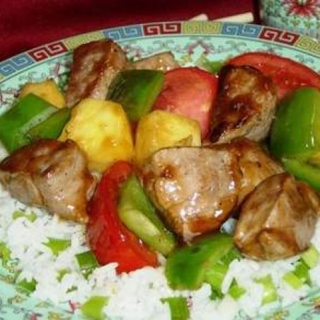 SWEET AND SOUR PORK
