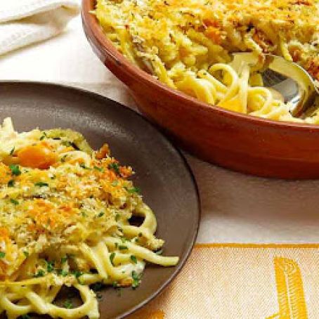 Chicken Tetrazzini with Butternut Squash