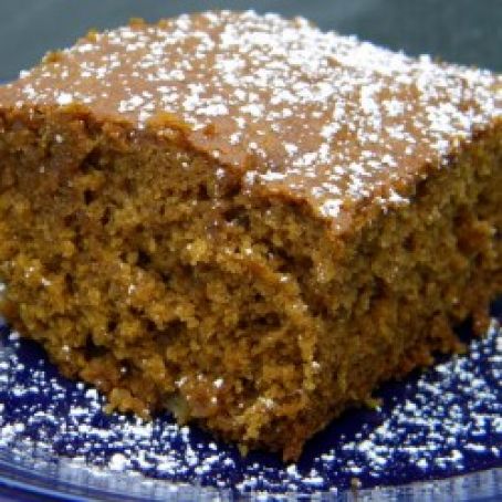 Gingerbread Snack Cake