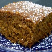 Gingerbread Snack Cake