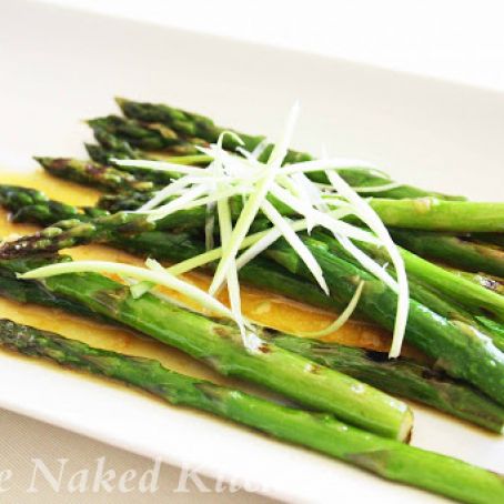Asparagus with Sweet and Sour Dressing