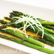 Asparagus with Sweet and Sour Dressing