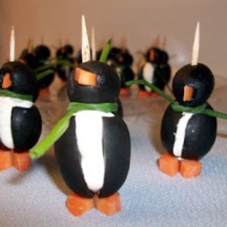 Adorable Penguin Appetizers