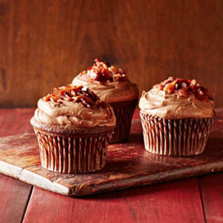 Bacon Chocolate Cupcakes