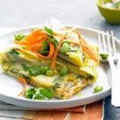 Herbed Frittata with Edamame