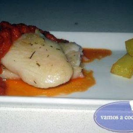 FILETE DE PESCADO EN TRES SALSAS