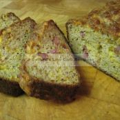 Low Carb Peppered Bacon Cheese Bread