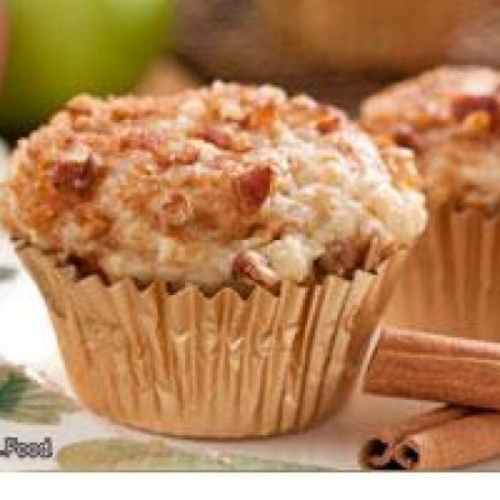 Fresh Apple Cinnamon Muffins