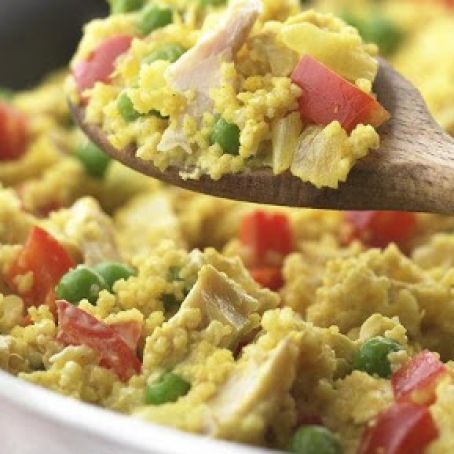 Healthified Chicken Curry with Couscous