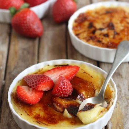 Easy No-Bake Crème Brûlée