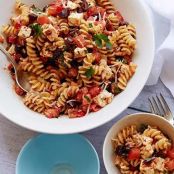 Tomato Feta Pasta Salad