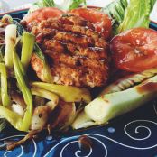 Chicken Burgers with Spiced Rub
