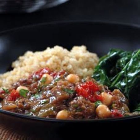 Eggplant & Chickpea Stew