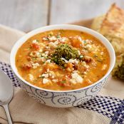 Mexican Corn & Sweet Potato Chowder