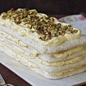 Pistachio-Lemon Dacquoise