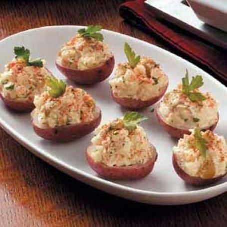 Stuffed Small Red Potatoes