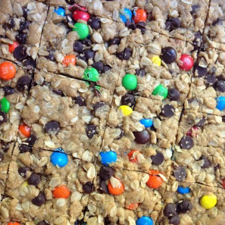 Monster Cookie Bars