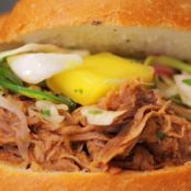 Bourbon-Mango Pulled Pork