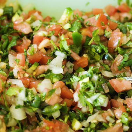 Pico de Gallo and Guacamole