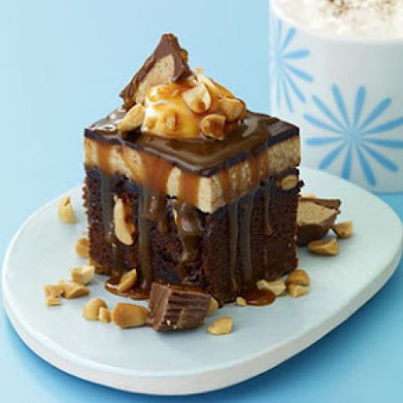 CHOCOLATE PEANUT BUTTER DREAM BARS