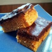 Chewy Peanut Butter Brownies