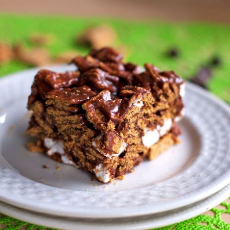 Golden Graham S’mores Bars