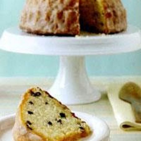 Eggnog Pound Cake with Crystal Rum Glaze