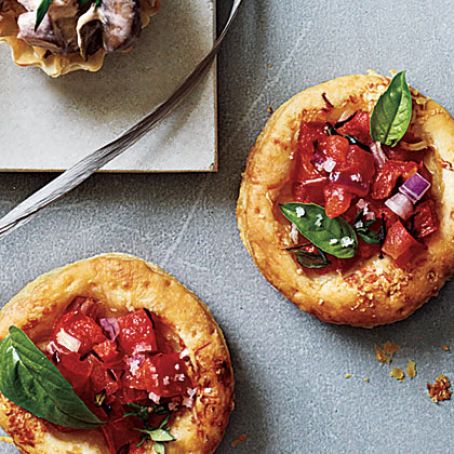 Mini Tomato-Parmesan Tarts