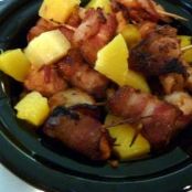 Easy Teriyaki Chicken Bacon Wraps