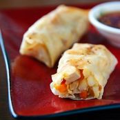 Easy Baked Spring Rolls