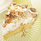 Lemon and Toasted Coconut Meringue Pie