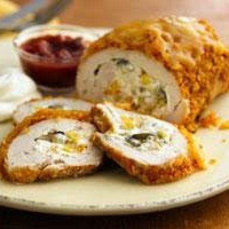 Southwestern Cheese-Stuffed Chicken Roll-Ups