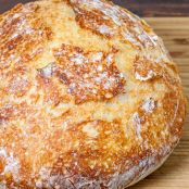 Dutch Oven Crusty Bread, No Knead