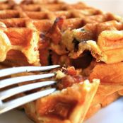 brown sugar bacon waffles